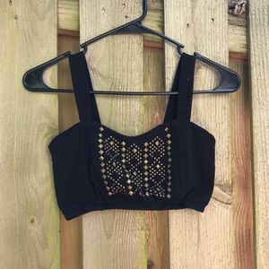 Studded Bow Back Bralette!